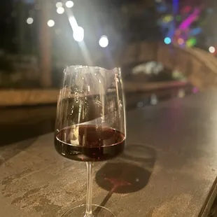 Nice breeze paired with a nice glass on wine
