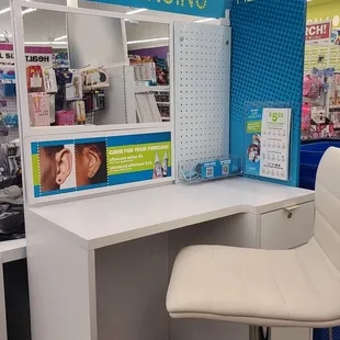 Ear Piercing Station  06-21-2023