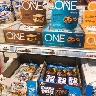 They have a few ONE bar flavors. 4/8/22