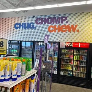 a grocery store with a variety of products