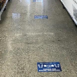 Social distancing in full effect