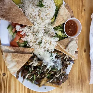 Shawarma Platter Combo