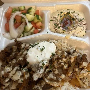 Lamb Shawarma Platter