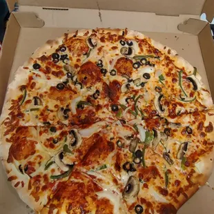 Veggie pizza