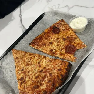 pizza, food
