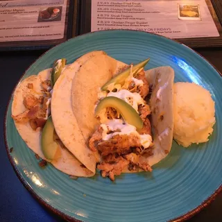 Bacon Avocado Chicken Fajita Tacos