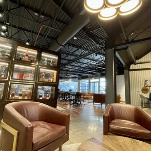 two chairs and a table