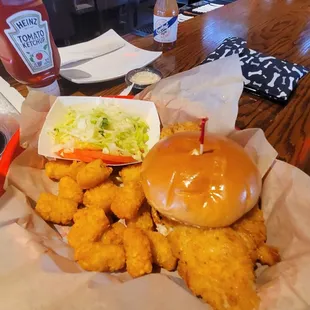 Big Fish Sandwich &amp; Tots