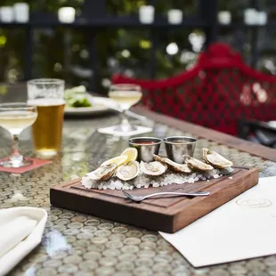 oysters and mussels, oysters, shellfish, food, mussels