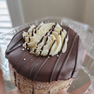 Hot chocolate donut (January 2023 special)