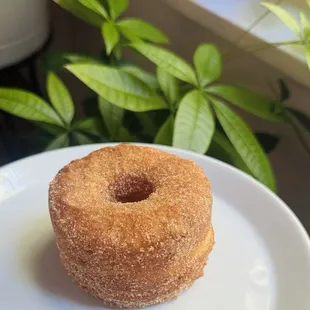 Cinnamon Sugar Cronut.