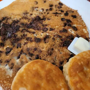 Chocolate pancakes