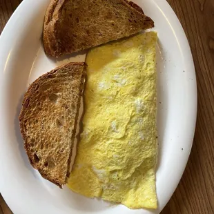 Pick your ingredients omelette