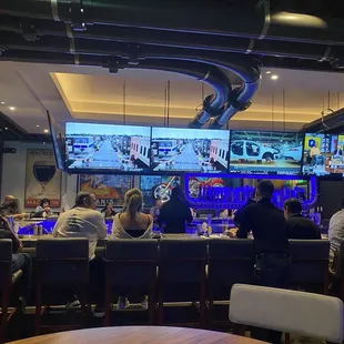 Bar and nice set up everyone was enjoying themselves