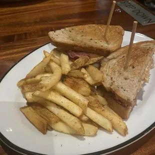 Reuben with fries