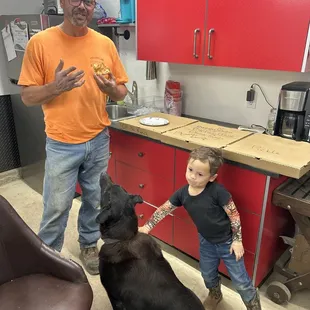 Even the dog liked it!