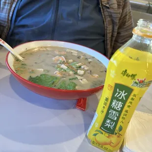 Noodle soup with Shrimp Five Grains Noodle Soup