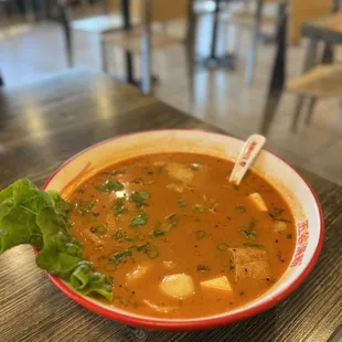 Numb&amp;spicy W/chinese Style Vinegar Grain Rice Noodles With Snakehead Fish ($17.95)