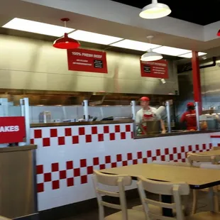 Clean kitchen, view while we wait...