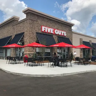 Five Guys at 1421 Concord Parkway North in Concord, NC.