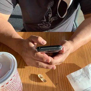 Late lunch handsomeness