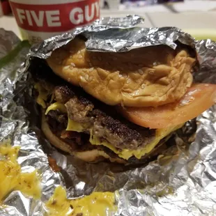 Bacon cheeseburger