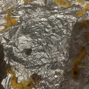 A screw in our burger