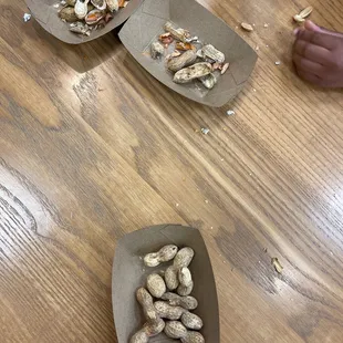 Peanuts for appetizers