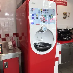 Soda machine