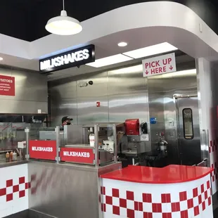 Pick up counter
