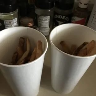 $17.04 total order of fries?