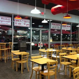 Inside front entrance