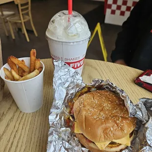 $25 Burger/Fries/Shake