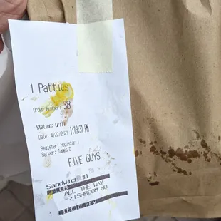 Messy bag... Seriously? I don't want this all over my car!