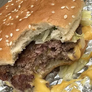 Cheeseburger, almost $13