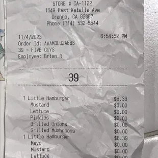 Receipt