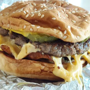 Bacon cheeseburger