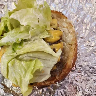 Doesn&apos;t even fit the bun anymore.