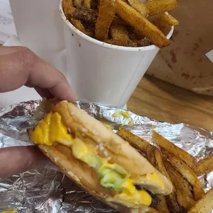 Grilled cheese burger