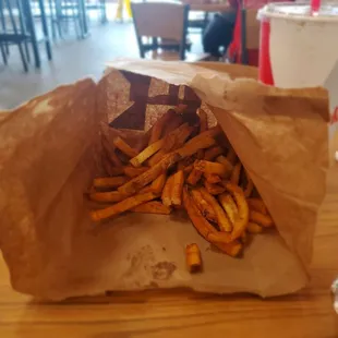 The &quot;little&quot; fry. Boy, they just don&apos;t give you enough!