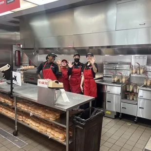 Happiest staff I ever seen