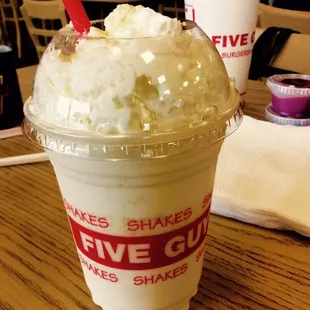 Malted Milk Shake (ordered without whip cream)