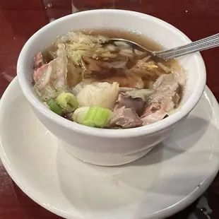 Wonton soup