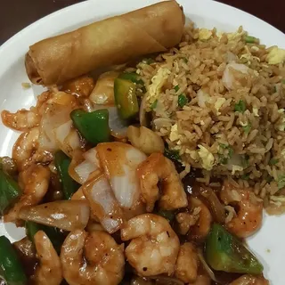 15. Hunan Shrimp Lunch Special