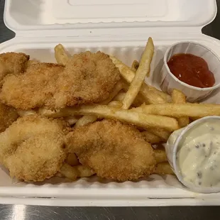 Shrimp &amp; chips