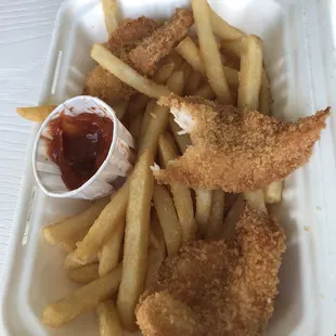 Shrimp &amp; chips