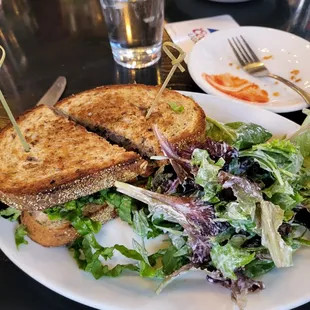 BLT and salad on the side