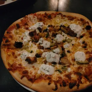 Forlorn leghorn flatbread