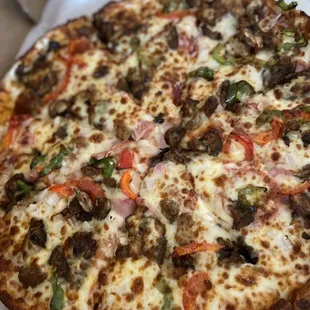 The rock L $15. Ok sparse toppings