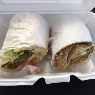 Falafel wrap